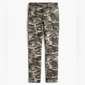 J. Crew Vintage Straight Cargo Pants in Camo Women’s size 25